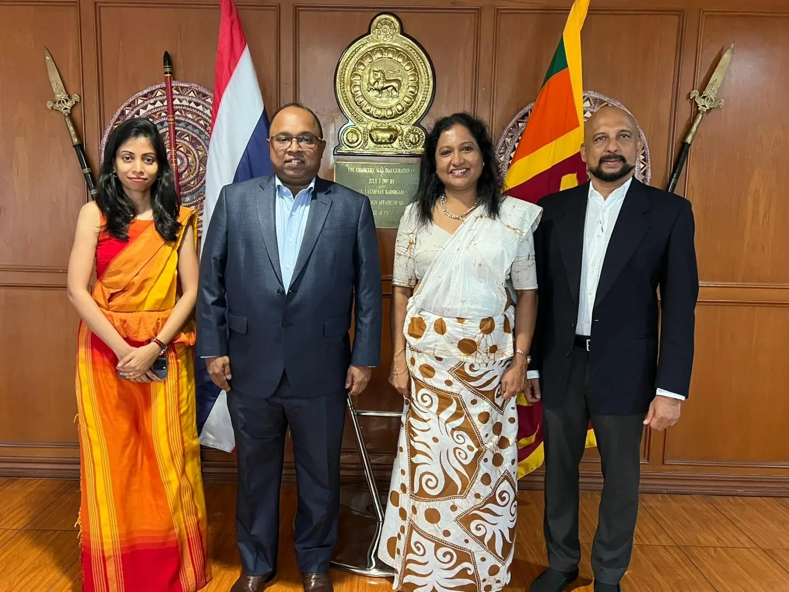 Ambassador of Sri Lanka Meets with Key Representatives of Advantis Leo Thailand