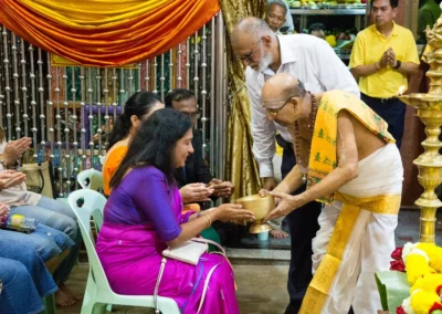 Ambassador of Sri Lanka Attends Navaratri Pooja at Maha Mari Amman Hindu Temple in Bangkok