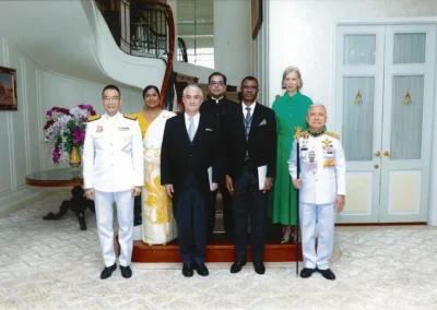 Ambassador E.A.S. Wijayanthi Edirisinghe was granted the Royal Audience to Present the Letter of Credence to King Maha Vajiralongkorn Phra Vajiraklaochaoyuhua of the Kingdom of Thailand