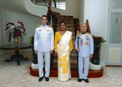 Ambassador E.A.S. Wijayanthi Edirisinghe was granted the Royal Audience to Present the Letter of Credence to King Maha Vajiralongkorn Phra Vajiraklaochaoyuhua of the Kingdom of Thailand