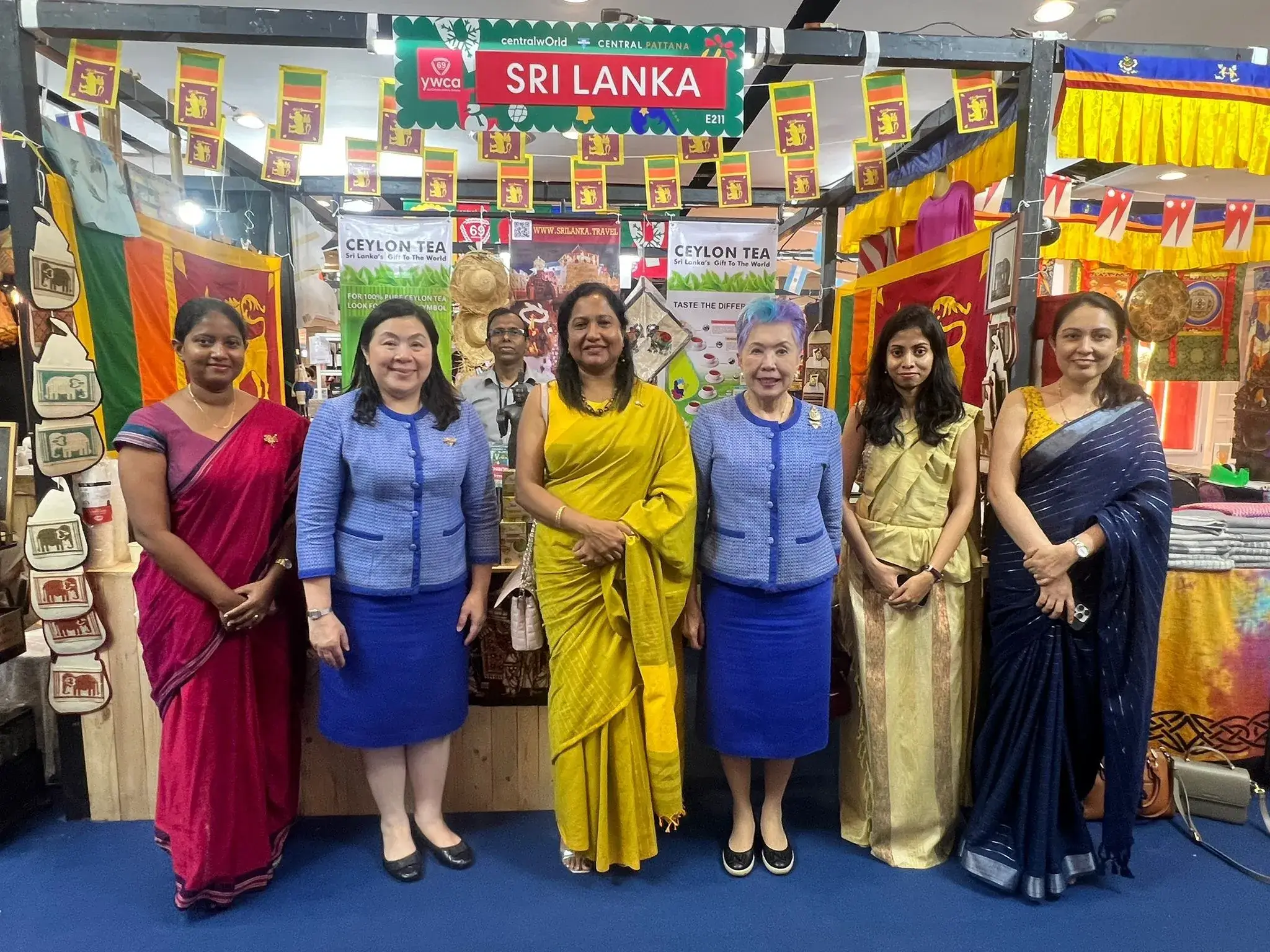 Sri Lanka Embassy participates at the 69th YWCA Diplomatic Charity Bazaar in Bangkok