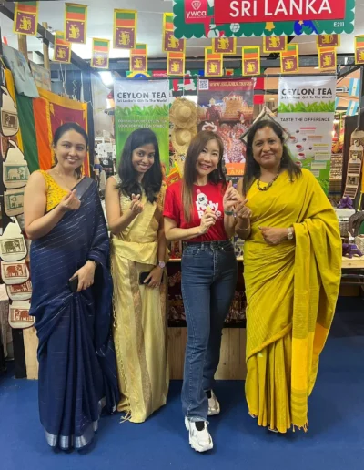 Sri Lanka Embassy participates at the 69th YWCA Diplomatic Charity Bazaar in Bangkok