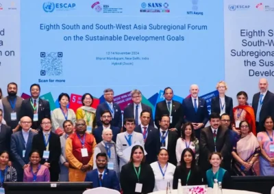 Ambassador & Permanent Representative of Sri Lanka attends 8th South and South-West Asia Forum on Sustainable Development in New Delhi