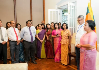 Foreign Secretary Aruni Ranaraja assumes duties