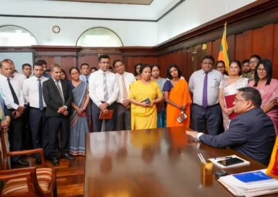 Foreign Minister Vijitha Herath assumes duties