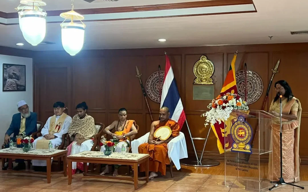 Sri Lanka Ambassador To Thailand Meets Diaspora After Presenting Letter Of Credence To His Majesty The King Of Thailand