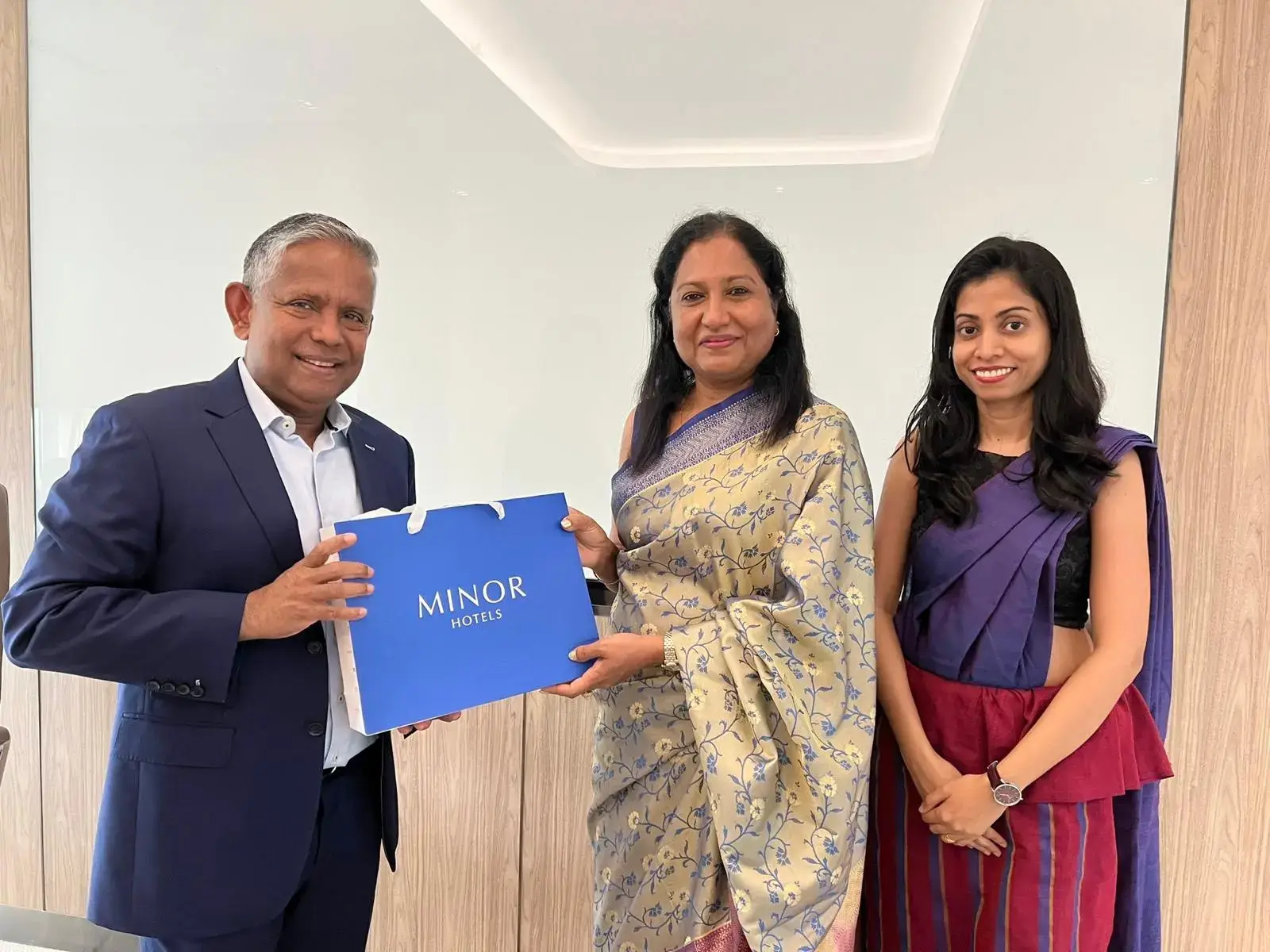 Ambassador of Sri Lanka Meets with Group Chief Executive Officer of Minor International PCL, Thailand, to Strengthen Tourism Promotion Efforts