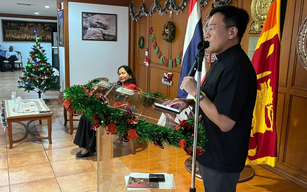 Embassy and Permanent Mission of Sri Lanka in Bangkok Celebrates Christmas with the Sri Lankan Community