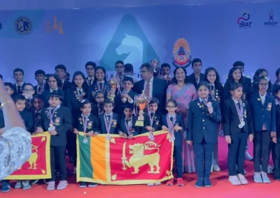 Sri Lankan School Chess Players Shine at the 18th Asian School Chess Championships in Bangkok