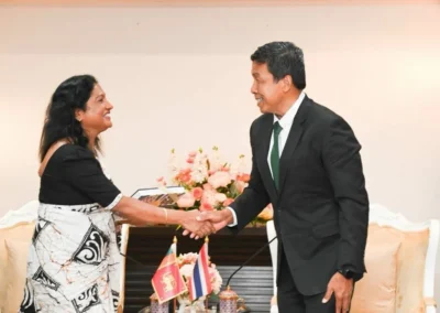 Ambassador of Sri Lanka and Bangkok Governor Discuss Strengthening Bilateral Collaboration