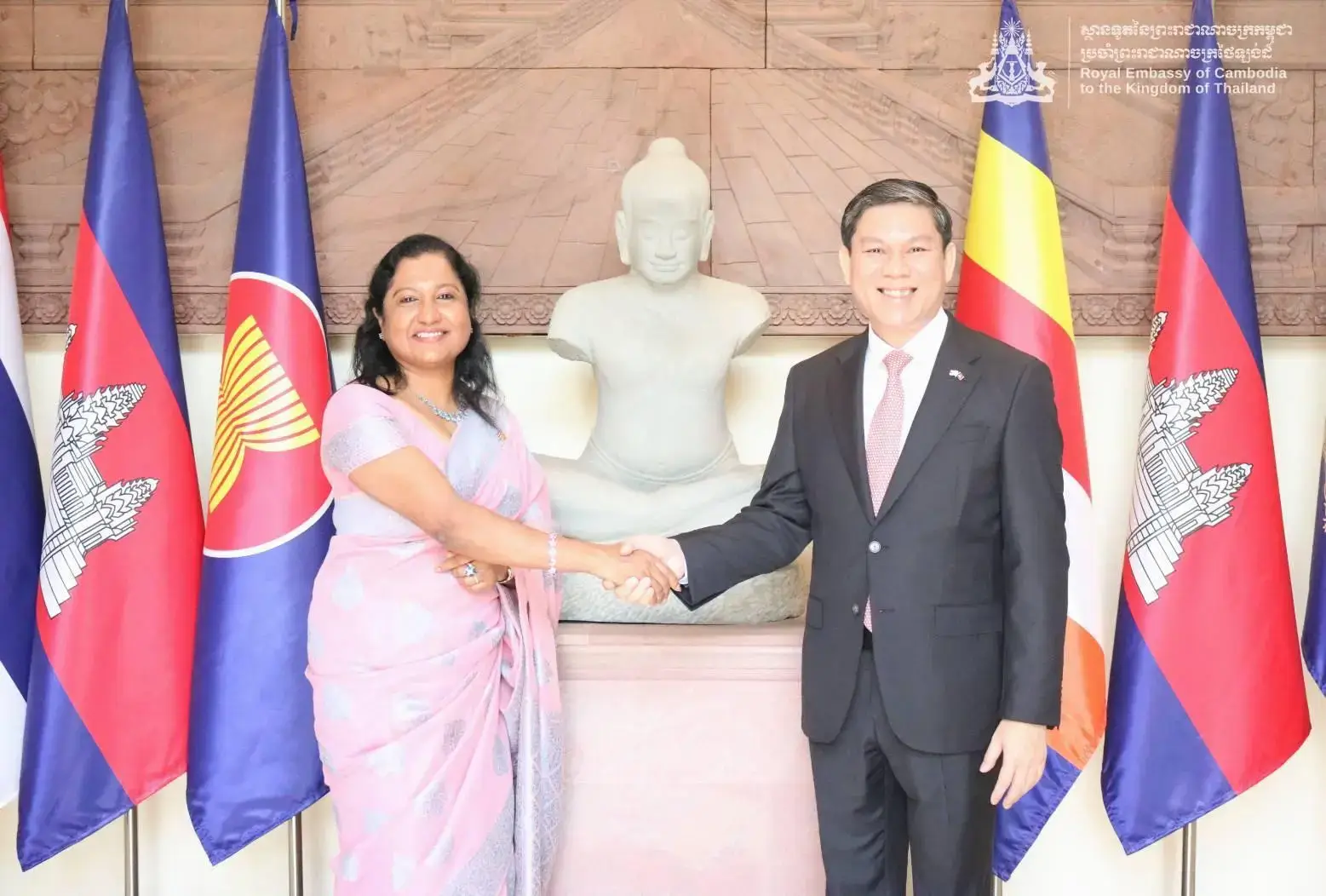 Ambassador of Sri Lanka reaffirms commitment to fostering cooperation with Lao PDR and Cambodia