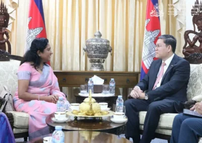 Ambassador of Sri Lanka reaffirms commitment to fostering cooperation with Lao PDR and Cambodia