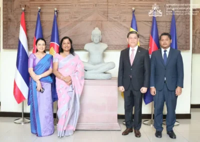 Ambassador of Sri Lanka reaffirms commitment to fostering cooperation with Lao PDR and Cambodia