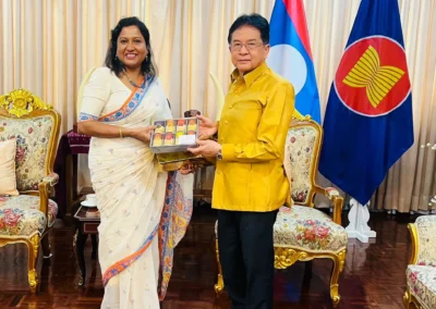 Ambassador of Sri Lanka reaffirms commitment to fostering cooperation with Lao PDR and Cambodia