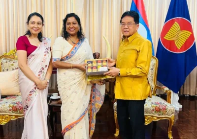 Ambassador of Sri Lanka reaffirms commitment to fostering cooperation with Lao PDR and Cambodia