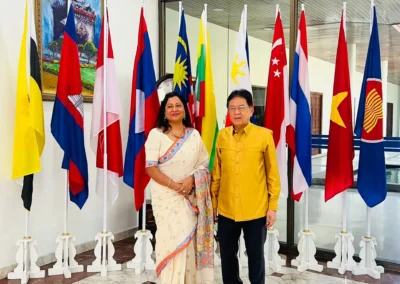 Ambassador of Sri Lanka reaffirms commitment to fostering cooperation with Lao PDR and Cambodia