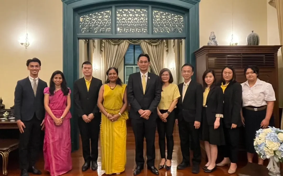 Ambassador of Sri Lanka Meets Secretary General of Thailand’s National Economic and Social Development Council (NESDC)