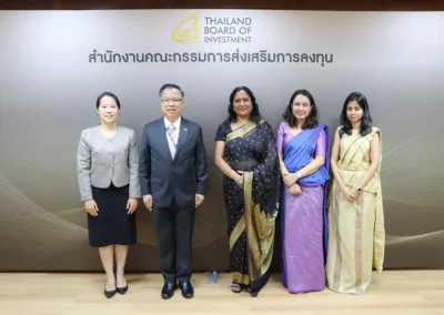 Ambassador of Sri Lanka and Thailand BOI Secretary General Discuss Enhanced Investment Collaboration