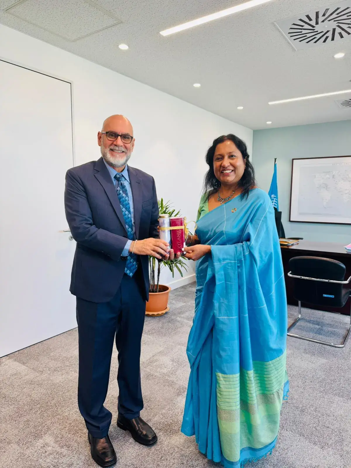 Ambassador of Sri Lanka in Bangkok Meets with UNODC Regional Representative to Address Transboundary Human Trafficking Issues