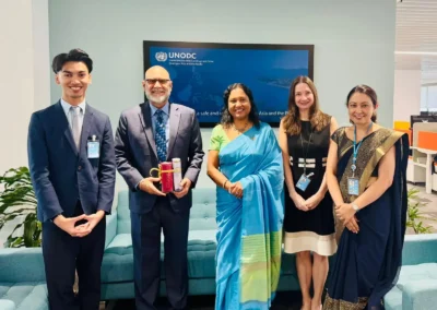 Ambassador of Sri Lanka in Bangkok Meets with UNODC Regional Representative to Address Transboundary Human Trafficking Issues