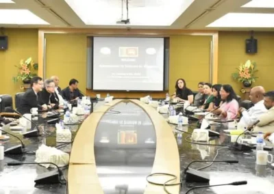 Ambassador of Sri Lanka Meets President of the Thai Gem and Jewelry Traders Association to Strengthen Bilateral Collaboration