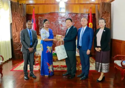 Strengthening Agricultural Cooperation between Sri Lanka and Laos