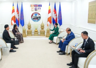 Ambassador of Sri Lanka Meets Cambodian Minister of Commerce to Bolster Trade and Investment Ties