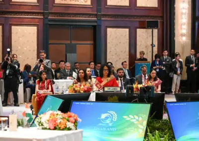 Sri Lankan Prime Minister Dr. Harini Amarasuriya attends in 6th BIMSTEC Summit in Bangkok
