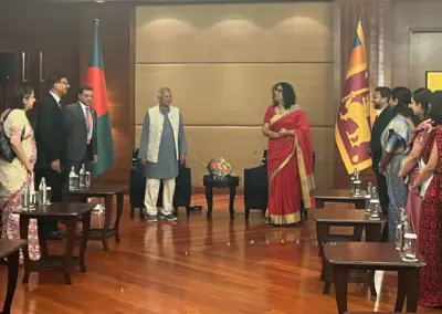 Sri Lankan Prime Minister Dr. Harini Amarasuriya attends in 6th BIMSTEC Summit in Bangkok