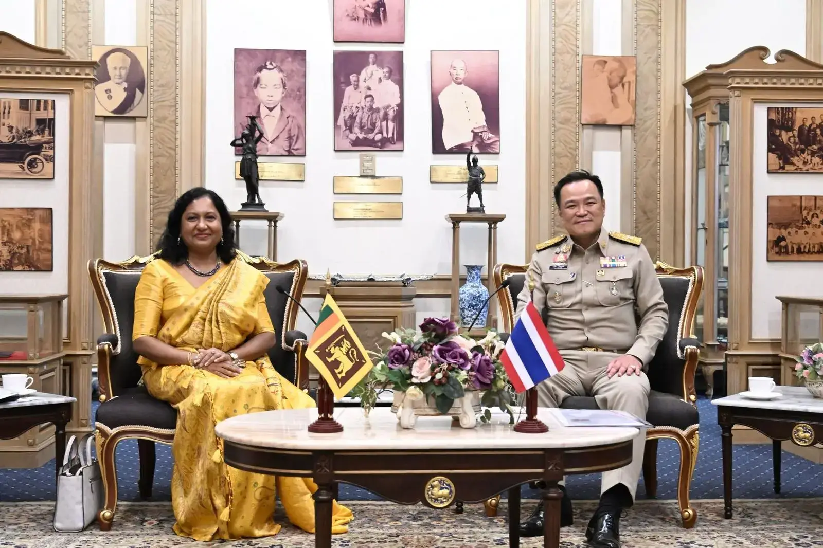 Press Releases 1 Ambassador of Sri Lanka Discusses Strengthening Local Governance and Cultural Bonds with Thai Deputy Prime Minister and Minister of Interior
