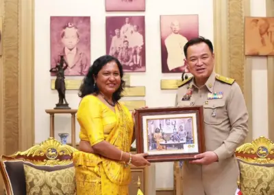 Ambassador of Sri Lanka Discusses Strengthening Local Governance and Cultural Bonds with Thai Deputy Prime Minister and Minister of Interior