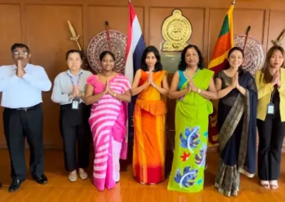 Sri Lanka Embassy Marks Songkran and Sinhala-Hindu New Year Traditions in Bangkok