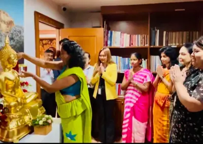 Sri Lanka Embassy Marks Songkran and Sinhala-Hindu New Year Traditions in Bangkok