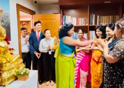 Sri Lanka Embassy Marks Songkran and Sinhala-Hindu New Year Traditions in Bangkok
