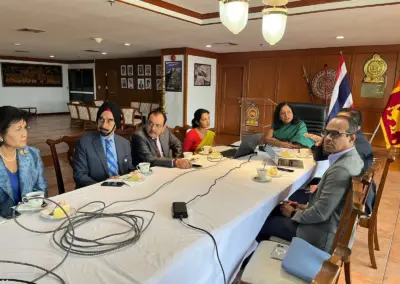 Ambassador of Sri Lanka in Thailand meets Executive Committee of the Thai-Sri Lanka Chamber of Commerce to discuss 2025-2027 strategic plan