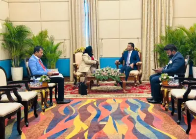 Minister of Health and Mass Media of Sri Lanka Participates in the 20th Asia Media Summit in Siem Reap, Cambodia