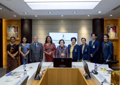 Ambassador and Permanent Representative of Sri Lanka Explores Collaboration with Chitralada Technology Institute of Thailand