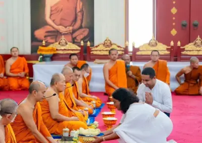 Strengthening Buddhist Relations: Temporary Ordination Programme for Sri Lankans Marks 70 Years of Sri Lanka–Thailand Diplomacy