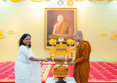 Strengthening Buddhist Relations: Temporary Ordination Programme for Sri Lankans Marks 70 Years of Sri Lanka–Thailand Diplomacy