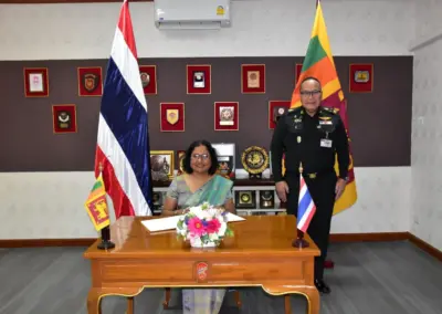 Sri Lanka and Thailand Deepen Defence Ties Through Staff College Delegation Visit