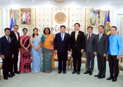 Ambassador of Sri Lanka meets Thai Minister of Labour to discuss Labour Cooperation