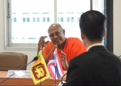 The Sri Lankan delegation discussed for bolstering religious and cultural affinity with Thailand.