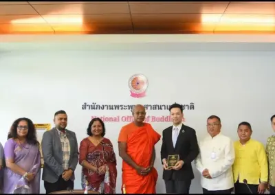 The Sri Lankan delegation discussed for bolstering religious and cultural affinity with Thailand.