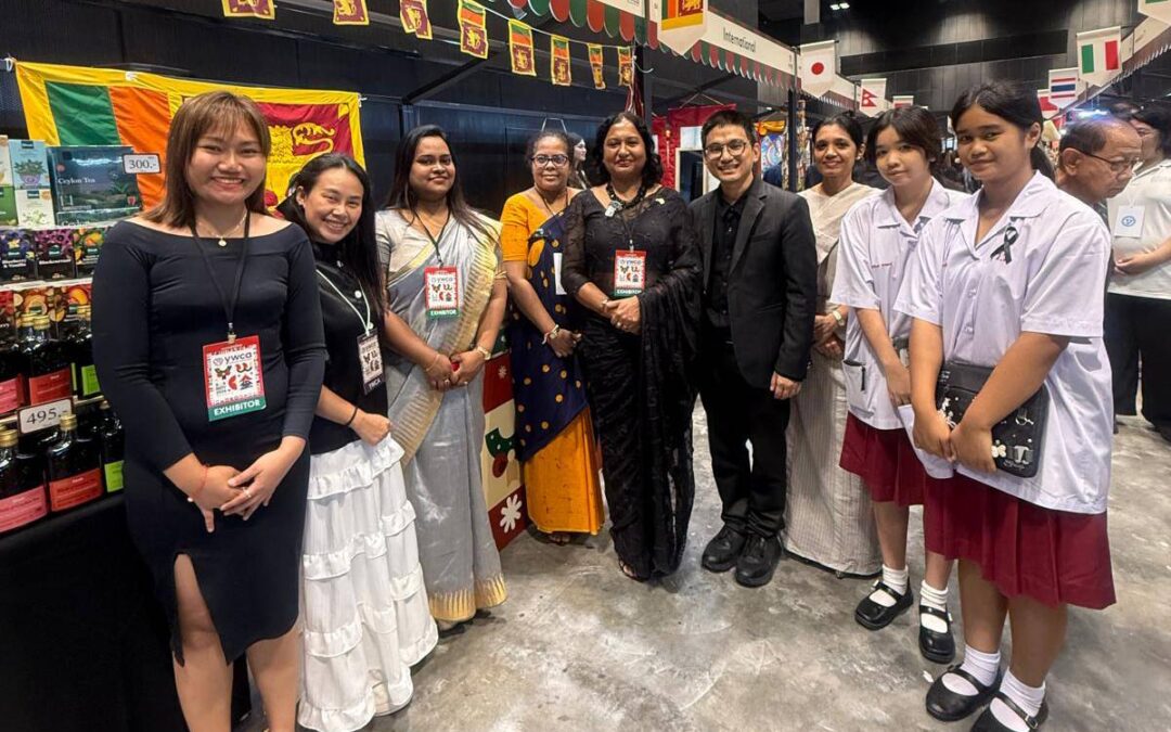 Embassy of Sri Lanka Promotes Sri Lankan Products and Tourism at the 70th YWCA Diplomatic Charity Bazaar in Bangkok