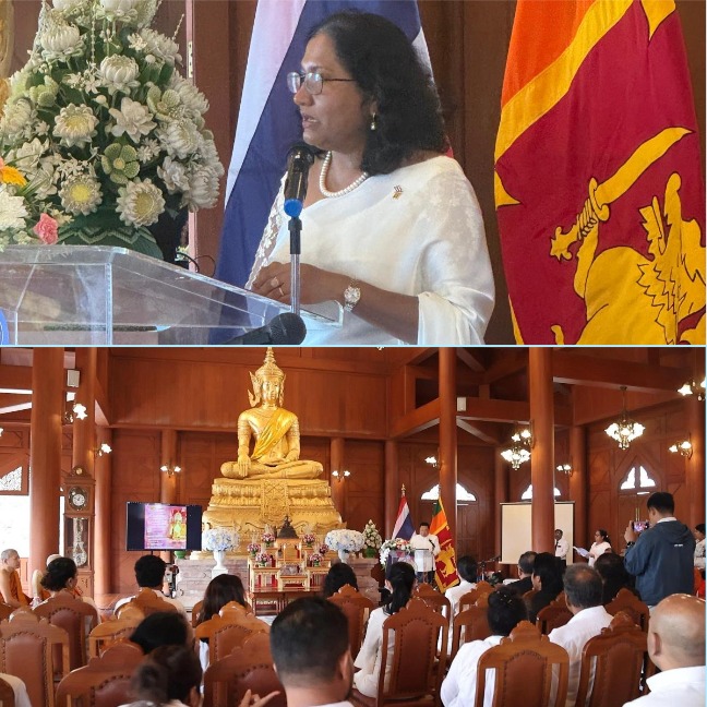Embassy of Sri Lanka in Bangkok Commemorates 70 Years of Sri Lanka–Thailand Diplomatic Relations in Ayutthaya