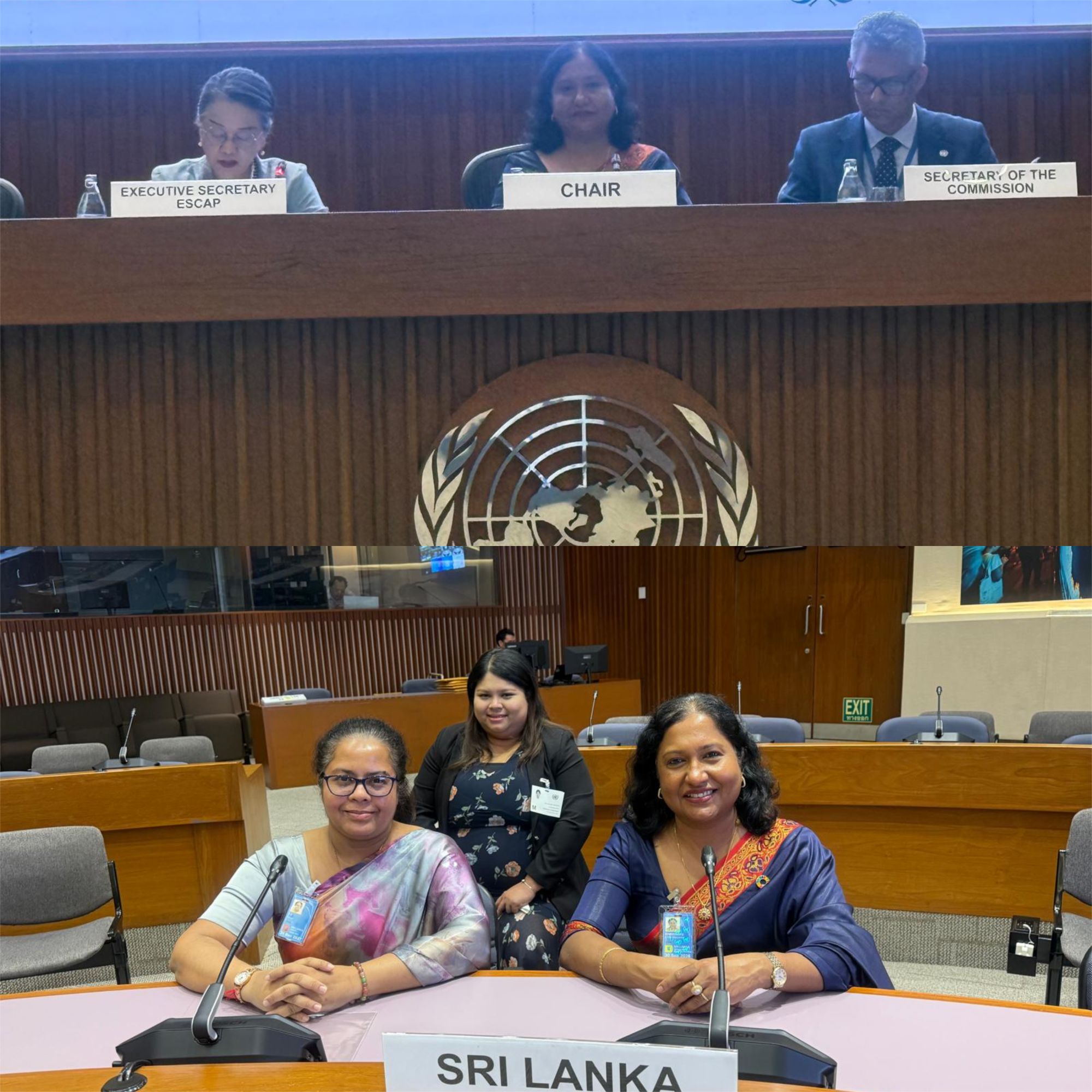 Sri Lanka’s Ambassador and Permanent Representative to UNESCAP Chairs 421st Session of the ACPR in Bangkok