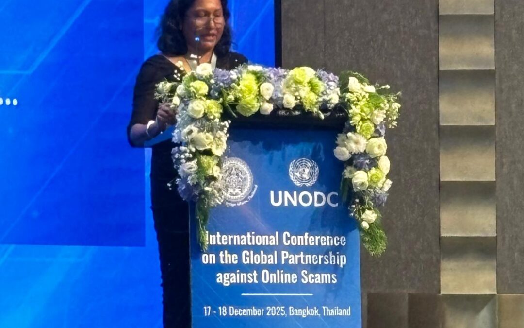 Embassy of Sri Lanka in Bangkok Participates in the International Conference on the Global Partnership against Online Scams in Bangkok