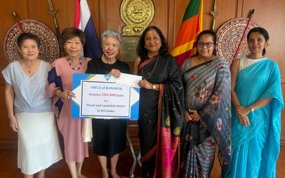 YWCA Bangkok and ThaiBev Contribute to Cyclone Ditwah Relief Efforts in Sri Lanka