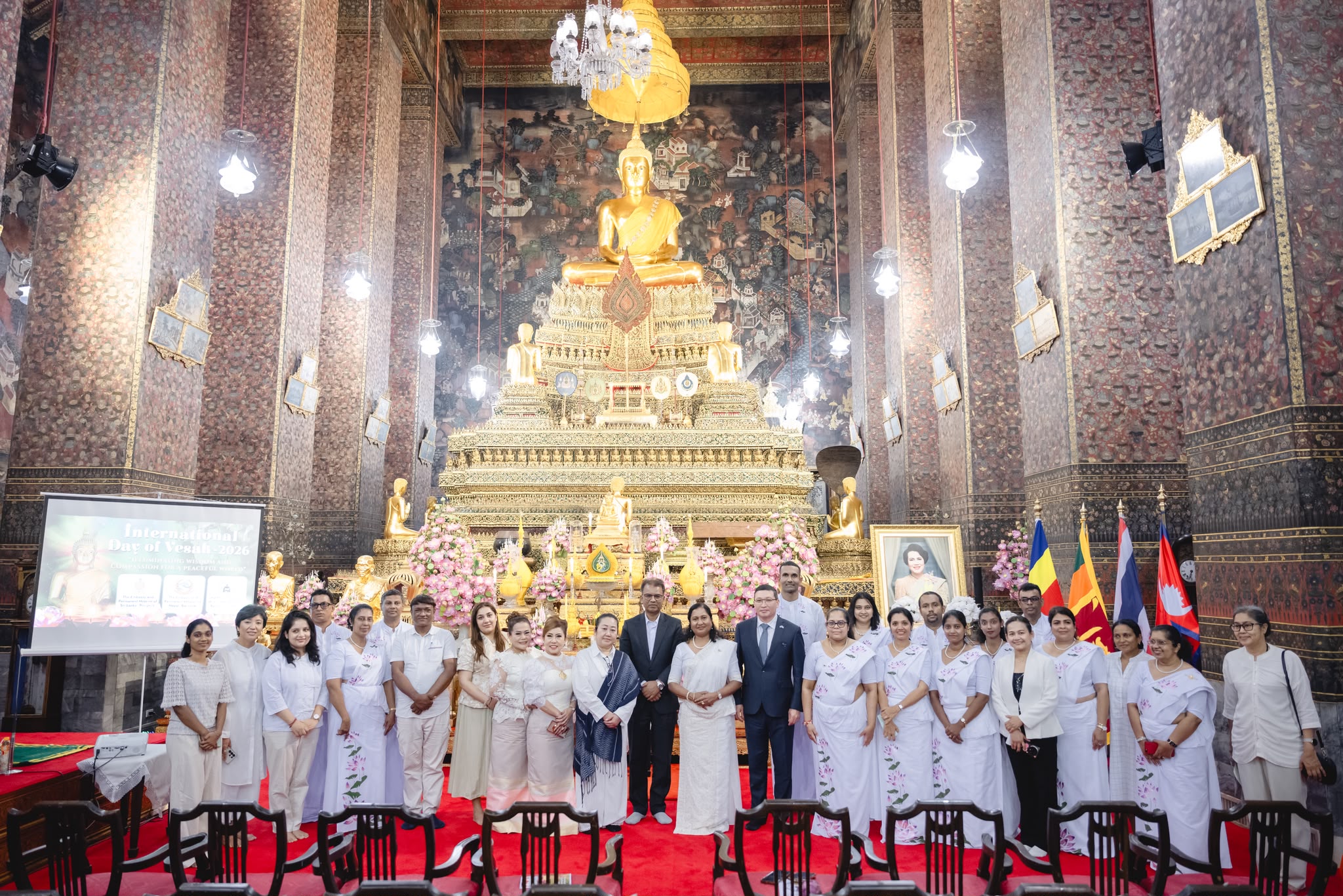 Sri Lanka Illuminate Bangkok with the Spirit of Vesak at Historic  Wat Pho