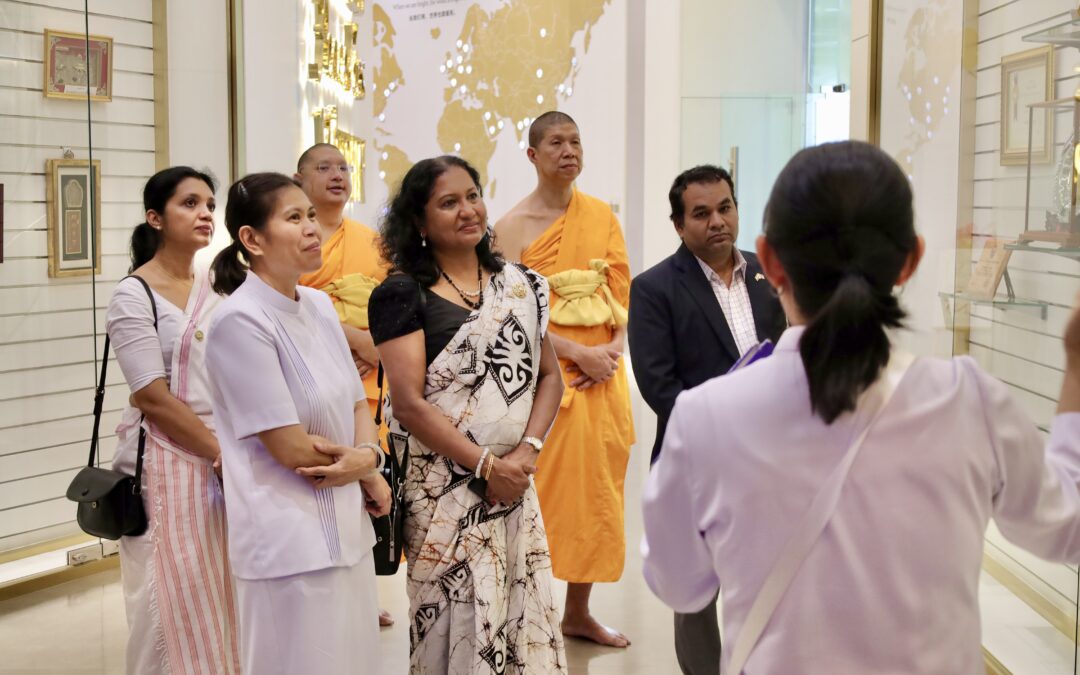 Sri Lankan Ambassador to Thailand Visits Wat Phra Dhammakaya to Strengthen Religious Relations